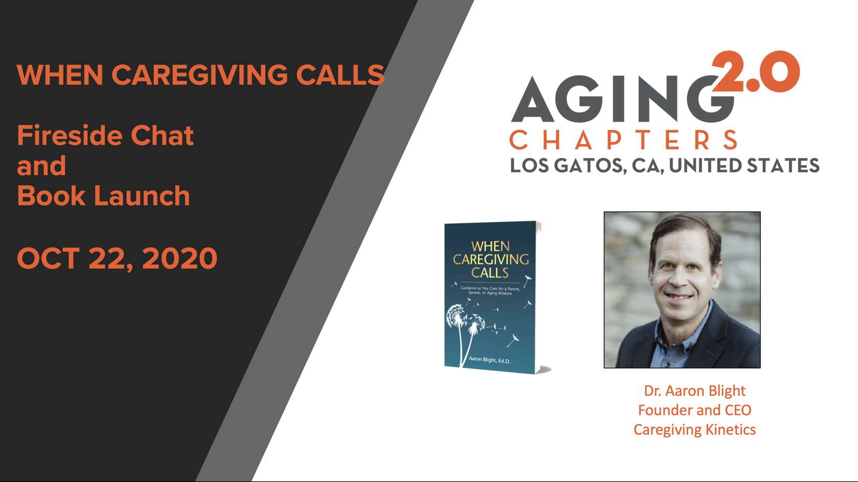 Aging 2.0 Webinar with Aaron Blight